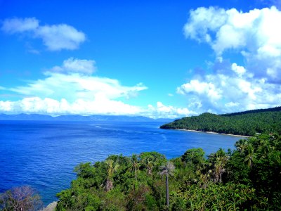 The breathtaking view from Punta Apunan lighthouse!